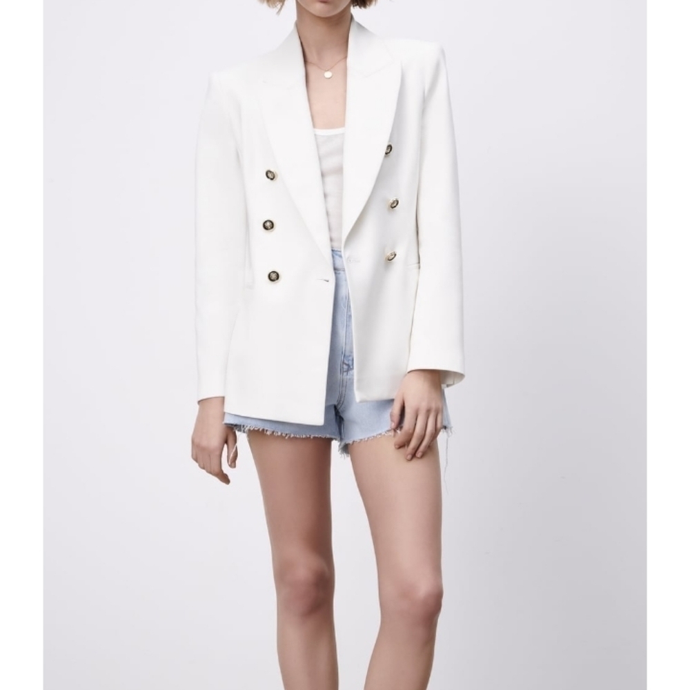 ZARA double-breasted blazer - Picture 2 of 9